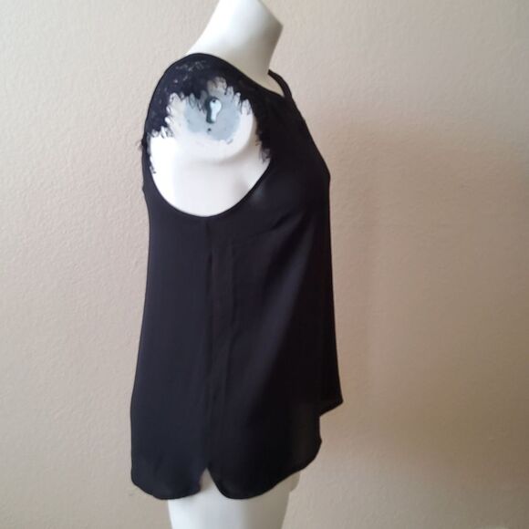 NWT 41 Hawthorn Lace Top Size XL Black - Picture 5 of 12
